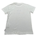 Superga T-Shirt Girocollo tinta unita con Logo Bianco per Bambino SZ212 BIANCO SUPERGA 