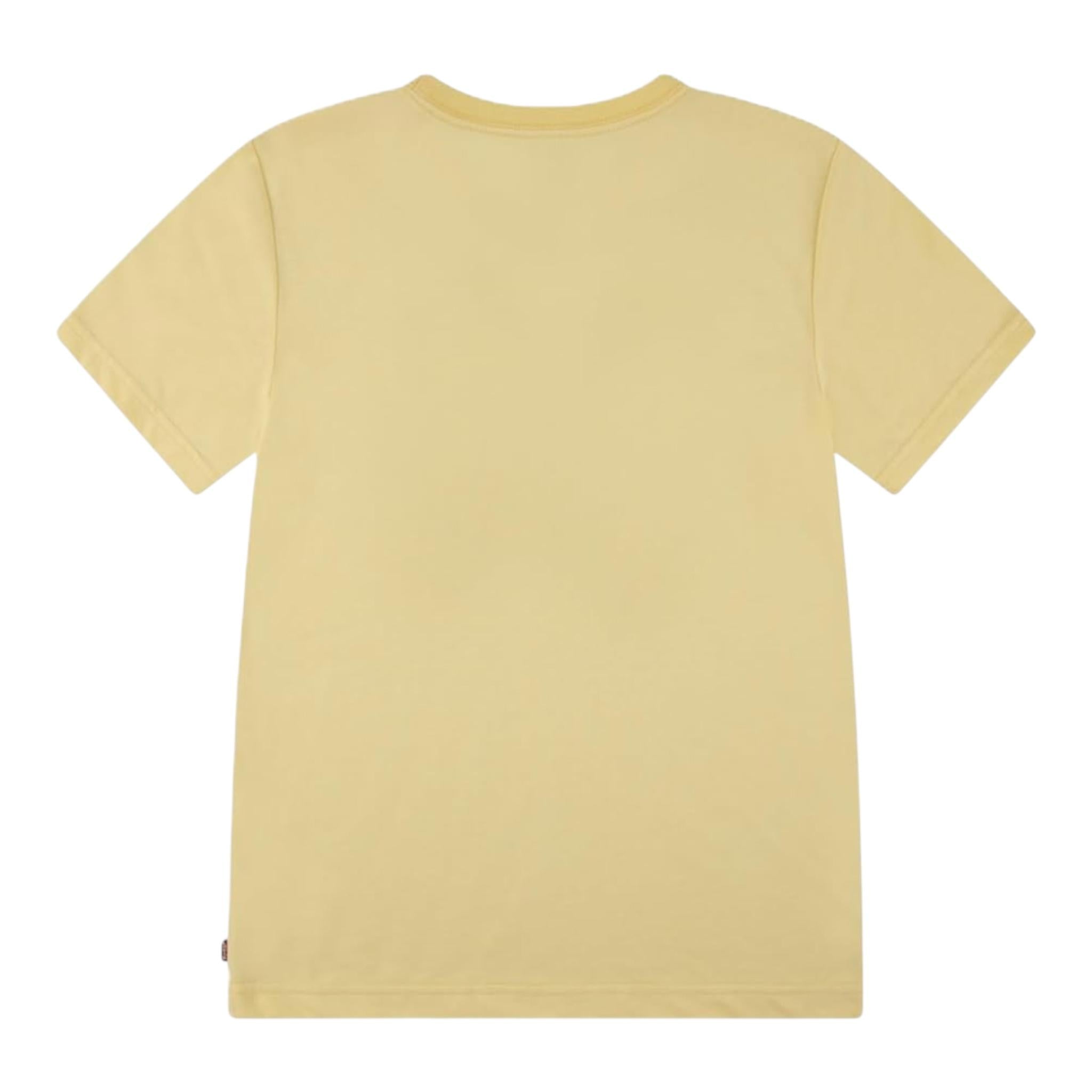 Levi'S T-Shirt Girocollo Tinta Unita con Stampa per Bambino 8E8157 GIALLO LEVI'S 