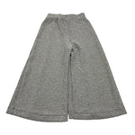 CAFFE' D'ORZO pantalone tinta unita lurex modello a palazzo Argento per Bambina ZV6A40 ARGENTO CAFFE' D'ORZO 