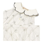 Elisabetta Franchi Completo 2 Pezzi Camicia-Coulotte Tubta Unita con Stampa per Neonata ENCD096X BIANCO ELISABETTA FRANCHI 