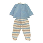 MAYORAL completo bicolore 2pz maglia-ghettina Azzurro per Neonato 25122 AZZURRO MAYORAL 