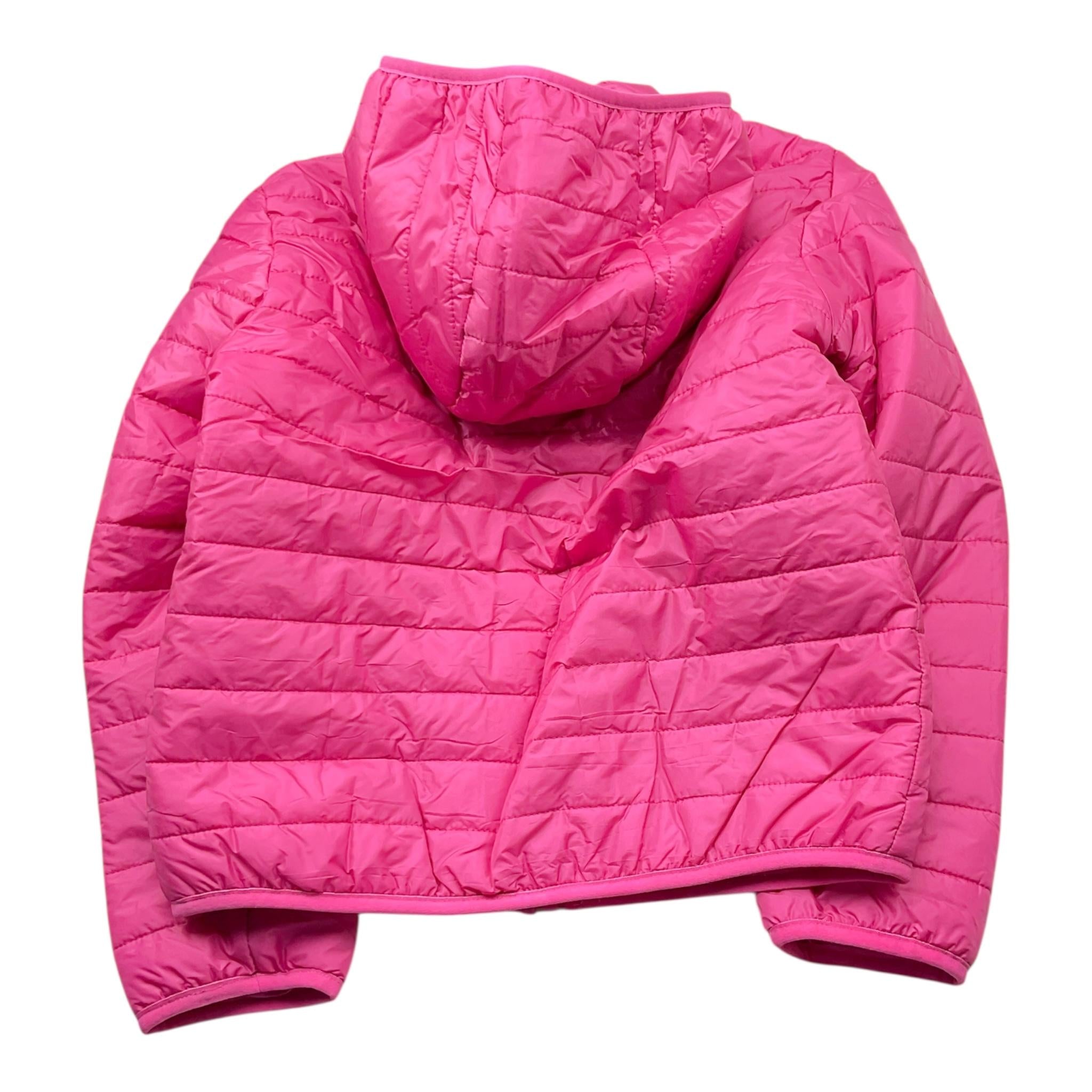 Emc Giubbino Tinta Unita con Cappuccio E Zip per Bambina AV1156 FUXIA EMC 
