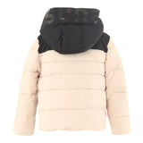 SUNS  giubbino bicolore con zip e cappuccio Nero/beige per Bambino GBS5305U NERO/BEIGE SUNS 