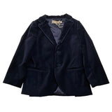 LA STUPENDERIA giacca tinta unita in camoscio Blu per Bambino CJGH25 BLU LA STUPENDERIA 