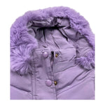 ANGEL KIDS giubbino tinta unita con zip e cappuccio Lilla per Neonata D763 LILLA ANGEL KIDS 