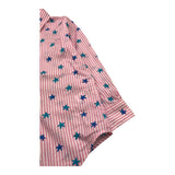 Saint Barth Camicia Bicolore con Fantasia A Righe per Bambina BRIG003XX BIANCO/ROSA SAINT BARTH 