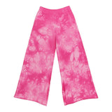 Maison Margiela Pantalone Modello A Palazzo Tinta Unita In Tuta Fuxia Per Bambina