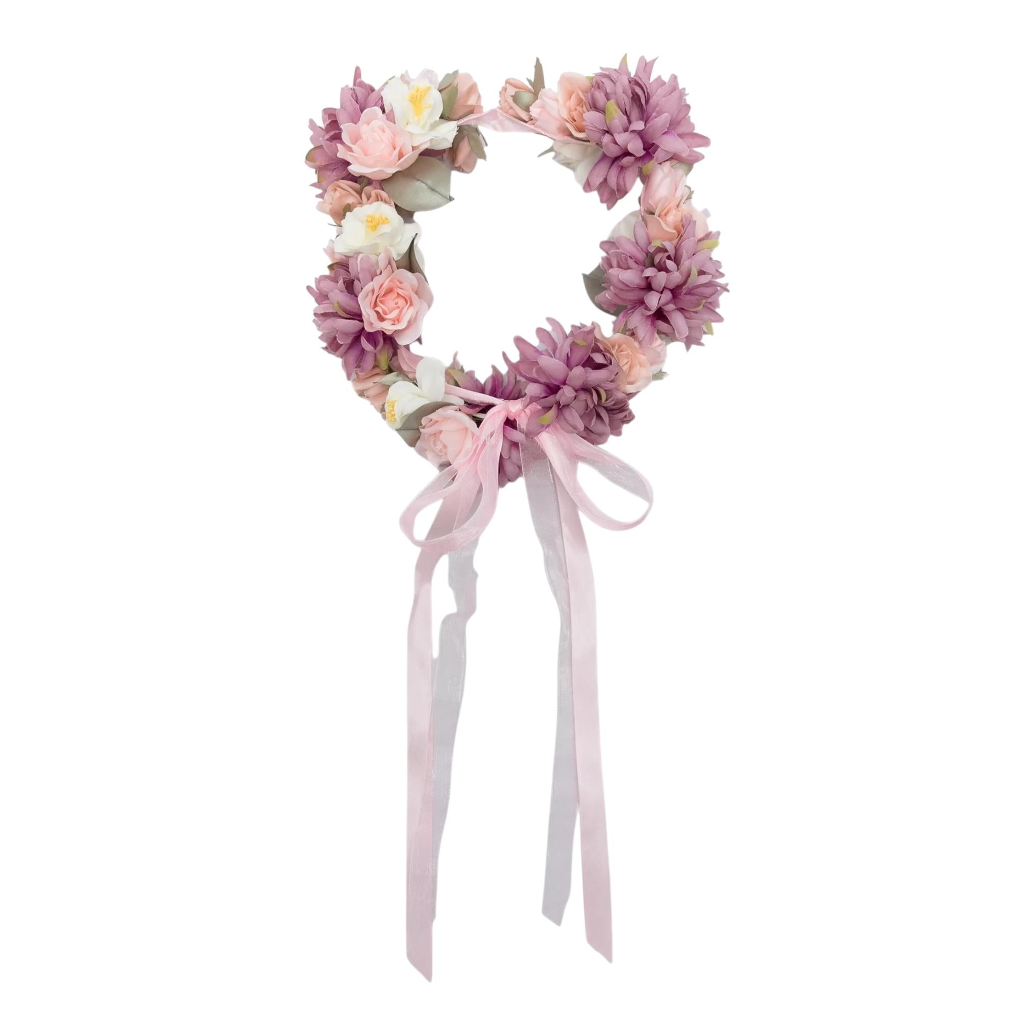 Monnalisa Cerchietto Tinta Unita con Applicazioni per Bambina CERMN2 ROSA MONNALISA 