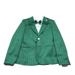Mai'S Kids Completo 4 Pezzi Camicia-Giacca-Pantalone-Papillions per Bambino MAICOM VERDE MAI'S KIDS 