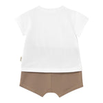 Mayoral Completo 2 Pezzi T-Shirt-Bermuda per Neonato 1206 BIANCO MAYORAL 