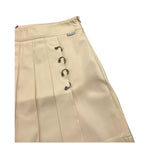 LIU JO short in ecopelle tinta unita  Panna per Bambina GF4057XX PANNA LIU JO 