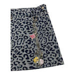 JOHN RICHMOND gonna in denim fantasia maculata Blu per Bambina RGA25042GO BLU JOHN RICHMOND 