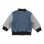 Diesel Giubbino Tinta Unita In Denim per Neonato K00479 BLU DIESEL 
