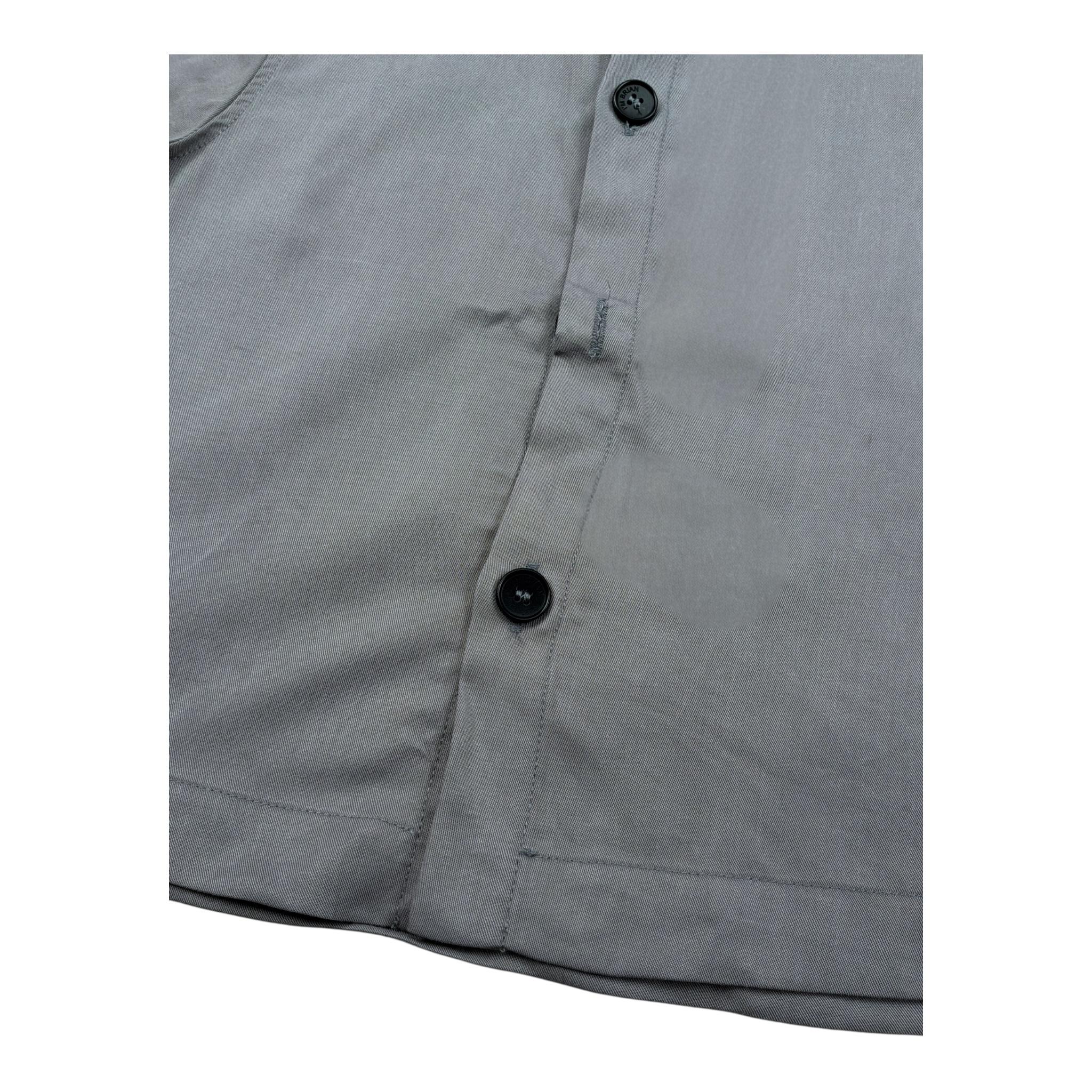 I'M Brian Camicia Mezza Manica Tinta Unita per Neonato CA3298JN GRIGIO I'M BRIAN 