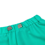 Gaelle Short tinta unita con Elastico In Vita Verde per Bambina 2746S00453 VERDE GAELLE 