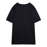 Emporio Armani T-Shirt Girocollo Tinta Unita con Logo per Bambino EB000170 NERO EMPORIO ARMANI 