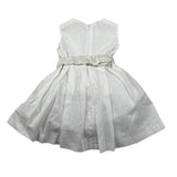 abito cerimonia giromanica tinta unita TM448 BIANCO MAGNIFICA LULU 