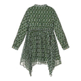 MICHAEL KORS abito tinta unita logato Verde per Bambina R12175 VERDE MICHAEL KORS 