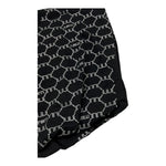 Met Felpa Giromanica Tinta Unita con Brillantini per Bambina ME243 NERO MET 