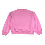 John Richmond Felpa Chiusa Girocollo Tinta Unita con Stampe per Bambina RGP26002FE ROSA JOHN RICHMOND 