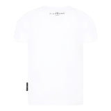John Richmond T-Shirt Girocollo Tinta Unita con Stampa per Bambino RBP25003TSXX BIANCO JOHN RICHMOND 