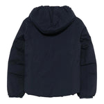 K-WAY giubbino reversibile bicolore con cappuccio Blu/verde per Bambino K71337WXXX BLU/VERDE K-WAY 