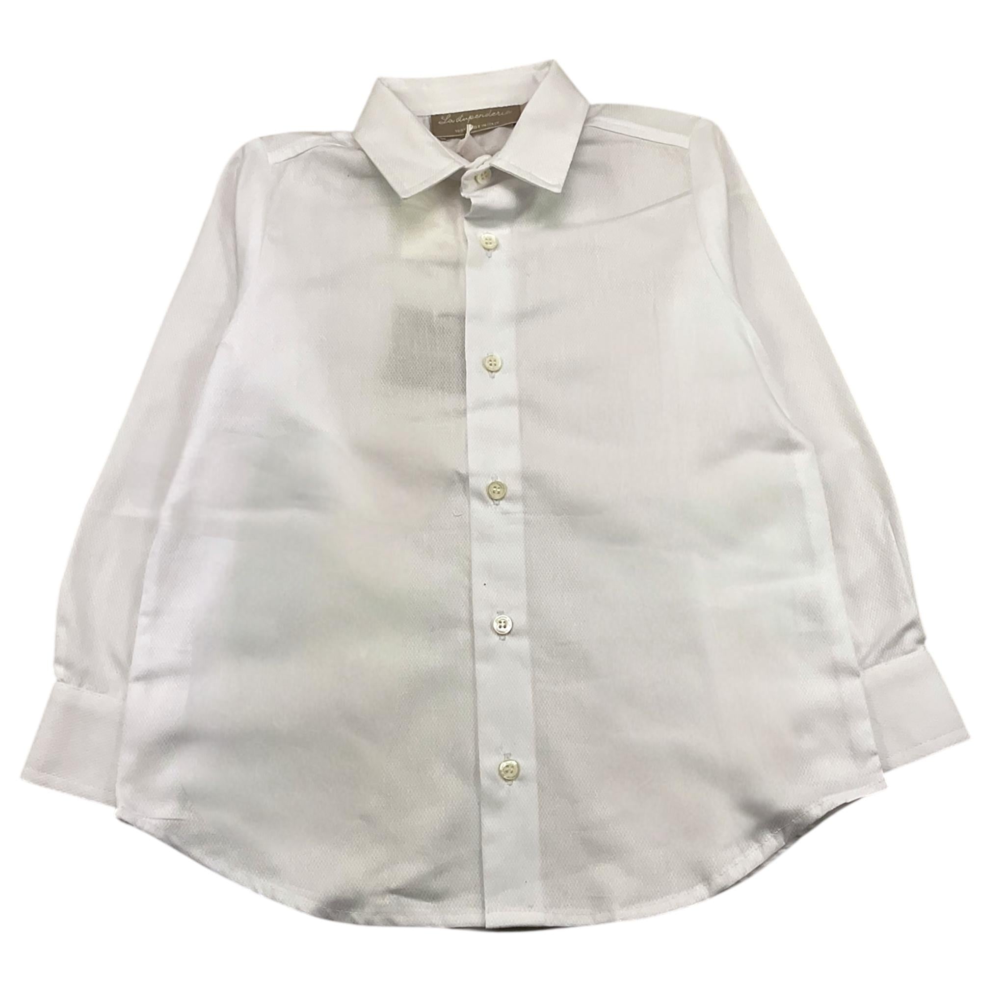 LA STUPENDERIA camicia manica lunga tinta unita Bianco per Bambino CJCM21 BIANCO LA STUPENDERIA 