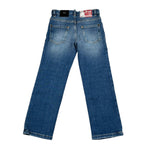 Dsquared2 Jeans Tinta Unita con 5 Tasche per Bambino DQ2252X BLU DSQUARED2 