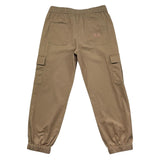 Trussardi Pantalone Tinta Unita con Elastico In Vita per Bambino TBP26133PA MARRONE TRUSSARDI 