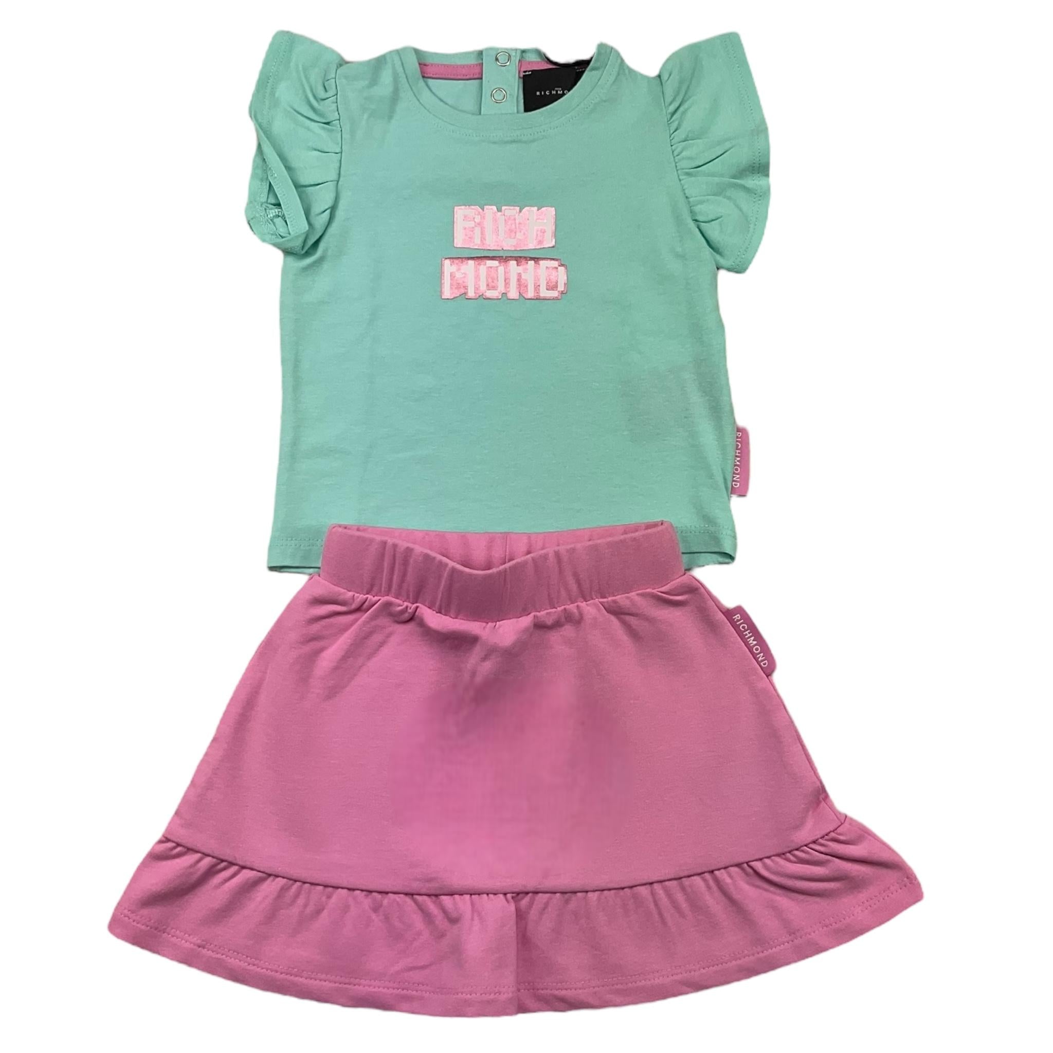JOHN RICHMOND RIP24030CFXVERDE ACQUA/ROSA