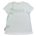 Just Cavalli T-Shirt Girocollo Tinta Unita con Logo per Bambino JGP26187TS BIANCO JUST CAVALLI 