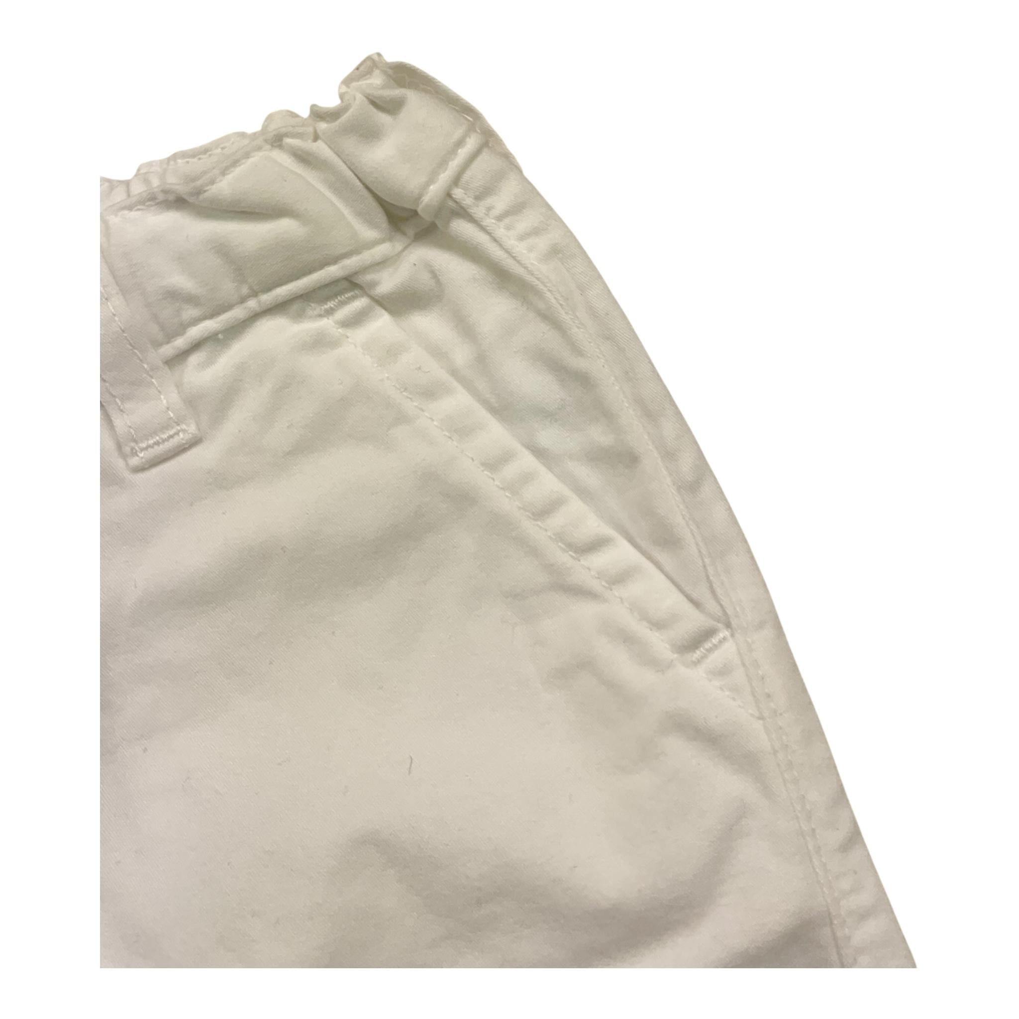 Emporio Armani Pantalone Tinta Unita con Tasche Americane per Neonato 8N4P60N BIANCO EMPORIO ARMANI 