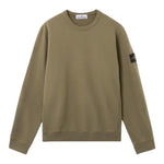 Stone Island Felpa Chiusa Girocollo Tinta Unita per Bambino K1S1661100011 VERDE STONE ISLAND 