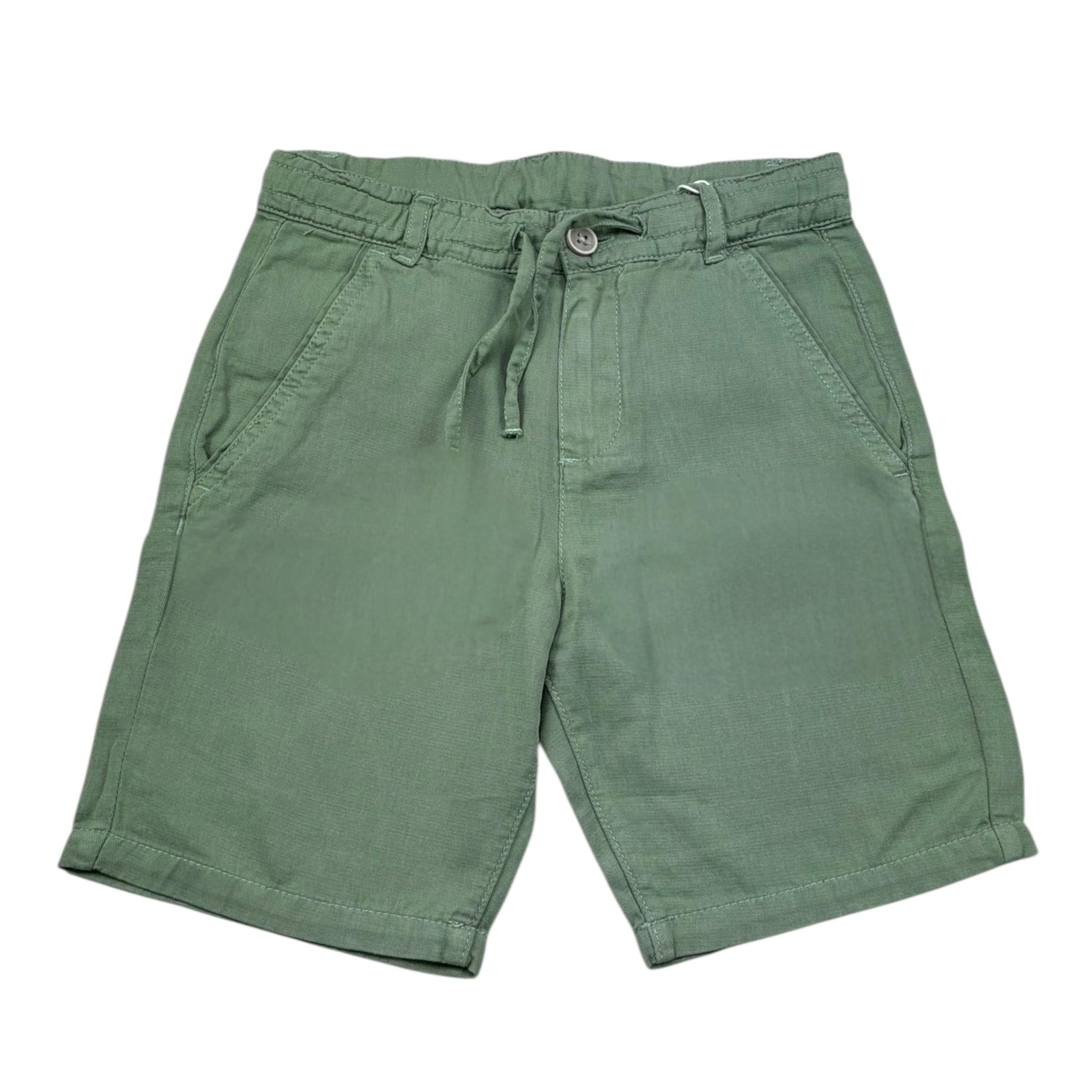 Mayoral Bermuda Tinta Unita con Girovita Regolabile per Bambino 3226 VERDE MAYORAL 