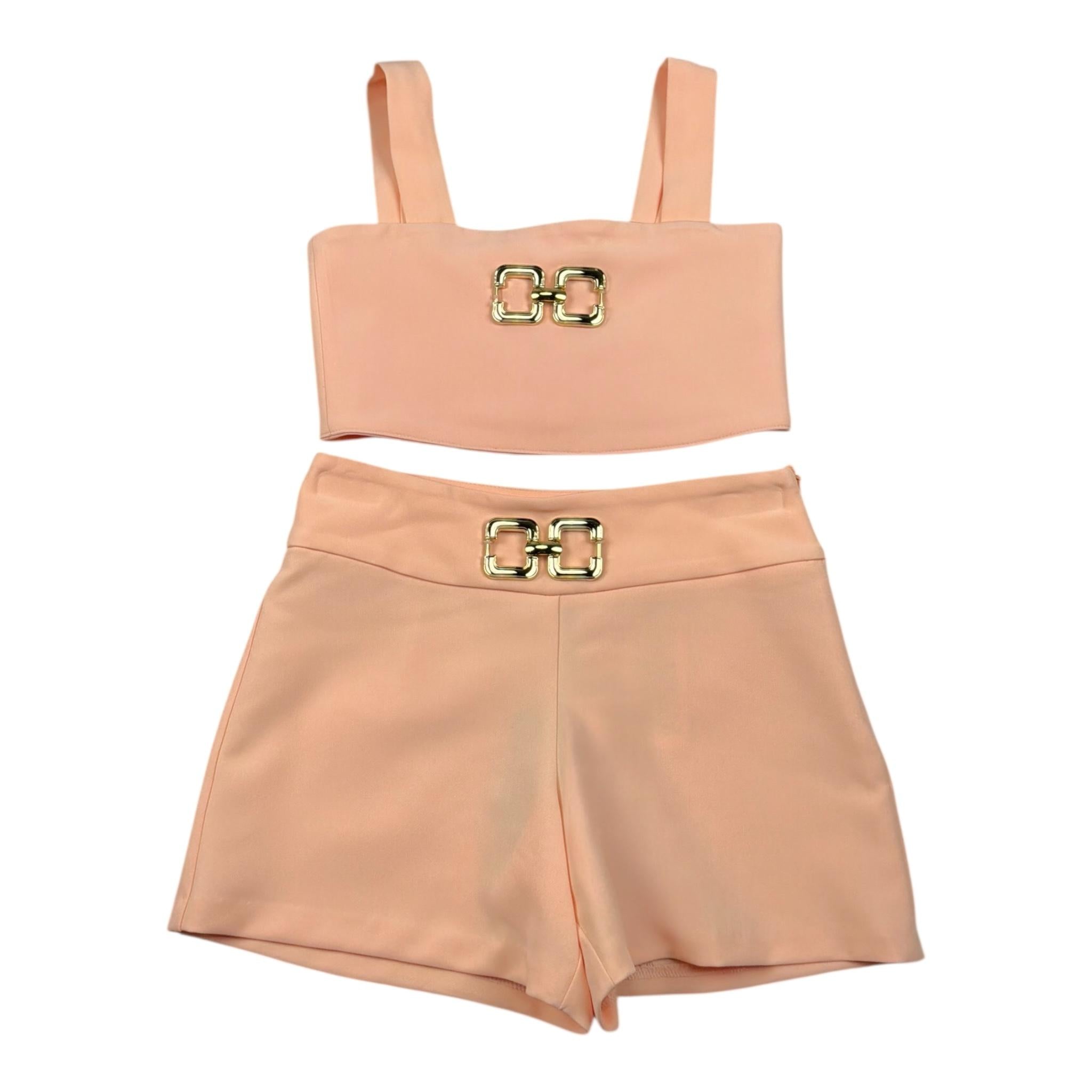 Fun & Fun Completo 2 Pezzi Body-Short Bicolore per Bambina FCBTP1139 PESCA FUN & FUN 