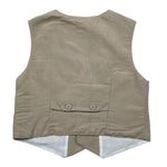 Lalalu' Gilet tinta unita Beige per Neonato GLL50PB BEIGE LALALU' 