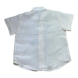 Manuel & Frank Camicia Mezza Manica Tinta Unita per Neonato UJEUEUI PANNA MANUEL & FRANK 