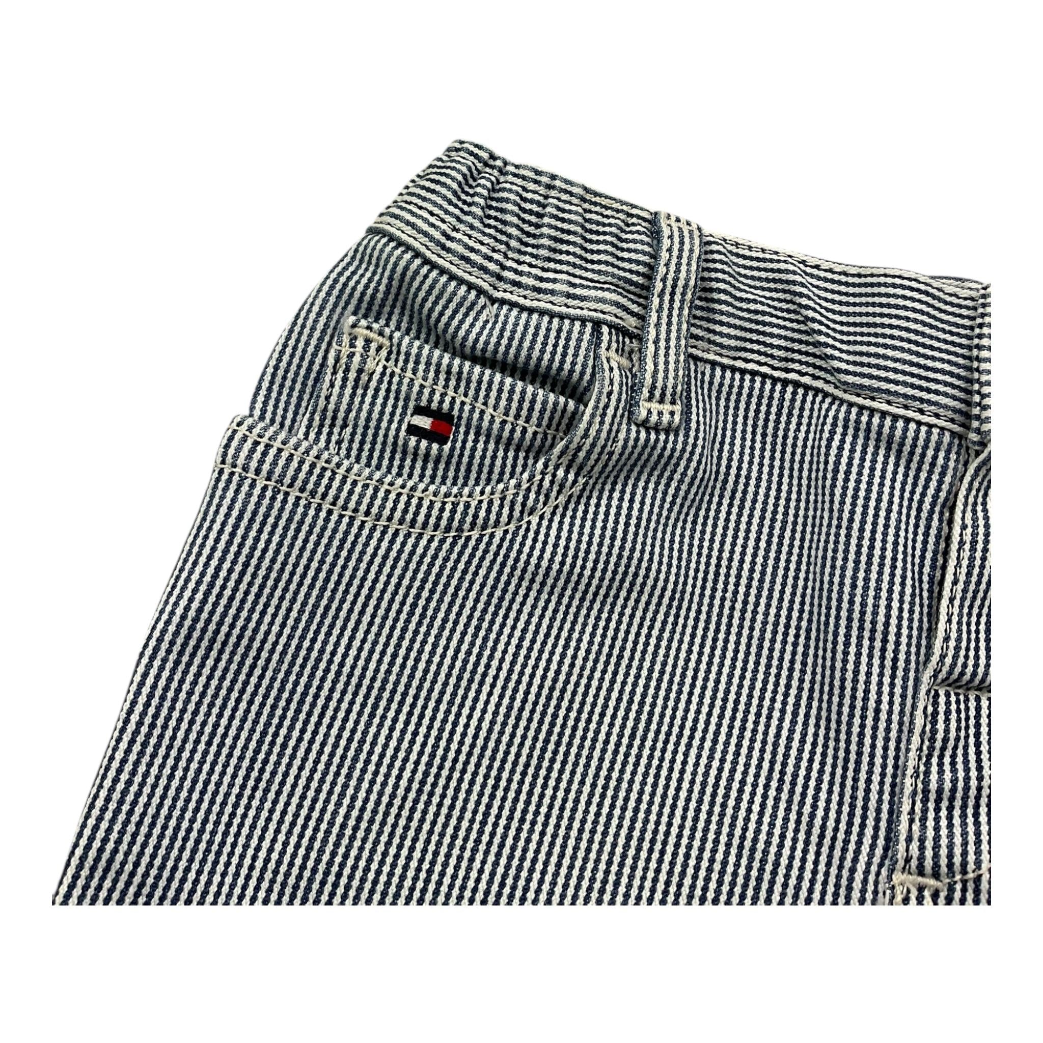 Tommy Hilfiger Bermuda Fantasia A Righe per Neonato KN0KN01792 BIANCO/BLU TOMMY HILFIGER 