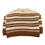 DIXIE maglia girocollo fantasia a righe Beige per Bambina NB05231G67 BEIGE DIXIE 