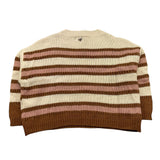 DIXIE maglia girocollo fantasia a righe Beige per Bambina NB05231G67 BEIGE DIXIE 