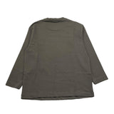 Emporio Armani Shirt Girocollo Tinta Unita con Logo per Bambino 6D4TJC VERDE EMPORIO ARMANI 