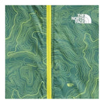 The North Face Giubbino Tinta Unita con Stampa Zip E Cappuccio per Bambino NF0A8ANM64T VERDE THE NORTH FACE 