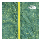 The North Face Giubbino Tinta Unita con Stampa Zip E Cappuccio per Bambino NF0A8ANM64T VERDE THE NORTH FACE 