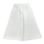 Magil Pantalone Tinta Unita Modello A Palazzo per Bambina HN25037 BIANCO MAGIL 