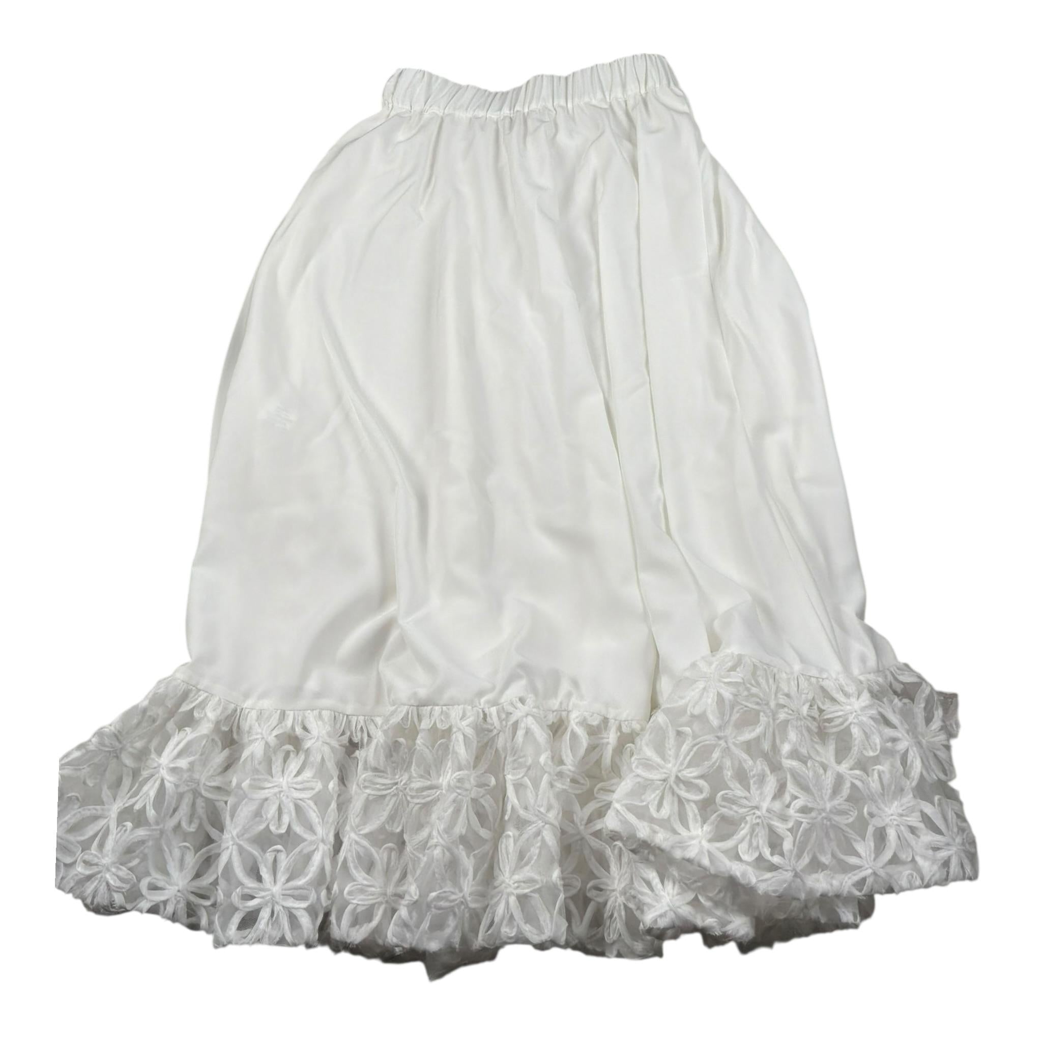 Coco' Et Mama' Completo 2 Pezzi Camicia-Gonna Tinta Unita per Bambina CORDELIA BIANCO COCO' ET MAMA' 