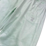 Juicy Couture Pantalone In Velluto Tinta Unita per Bambina JBX6686 VERDE ACQUA JUICY COUTURE 