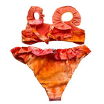 Mefui Costume 2 Pezzi Multifantasia per Bambina MJ250611X32 ARANCIONE MEFUI 