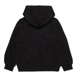 DIESEL felpa tinta unita con cappuccio Nero per Bambino J02014 NERO DIESEL 