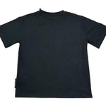 John Richmond T-Shirt Girocollo Tinta Unita con Ricami per Bambino RBP26099TS NERO JOHN RICHMOND 