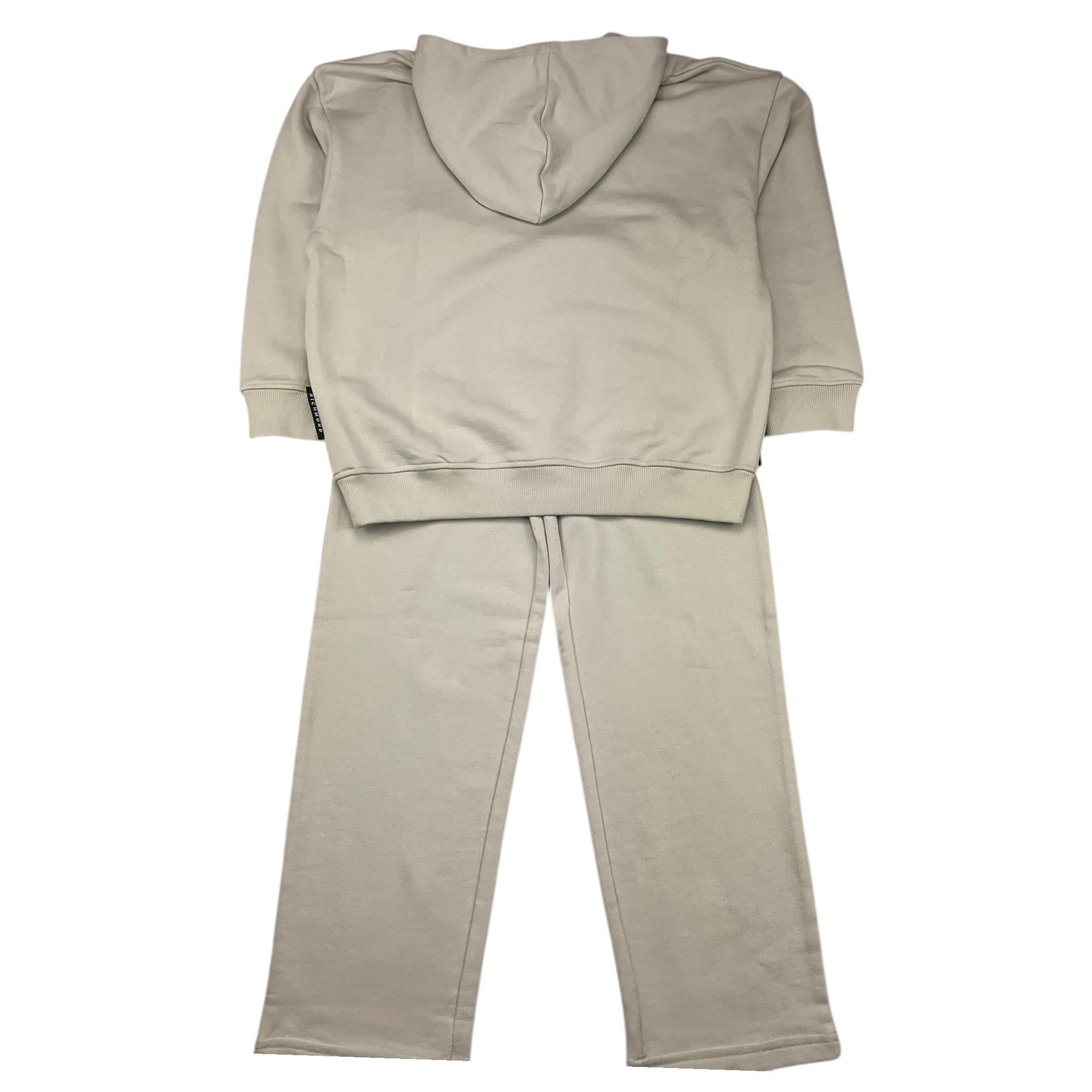 JOHN RICHMOND completo 2 pezzi felpa-pantalone tinta unita Grigio per Bambina RBA25005CF GRIGIO JOHN RICHMOND 